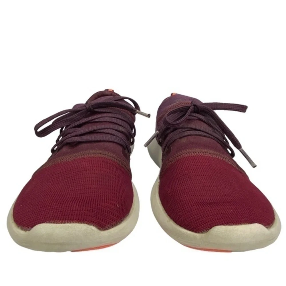 Under Armour Ua Vibe Shoes Burgundy Slip On‎ Athletic Sneakers Shoes